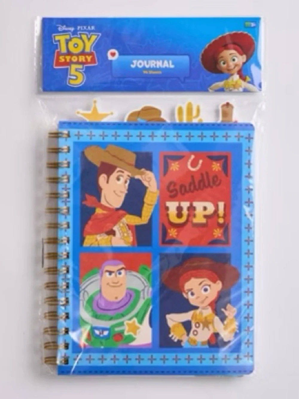 Blue 'Saddle Up' Journal set of three items 1-Notebook 2-Jessie 3- El caballo
